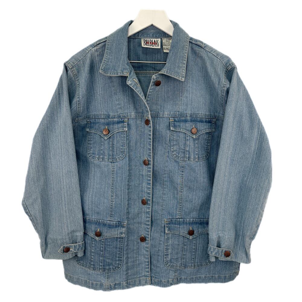 Vintage 4 Pocket Jean Shacket - Women's Size L